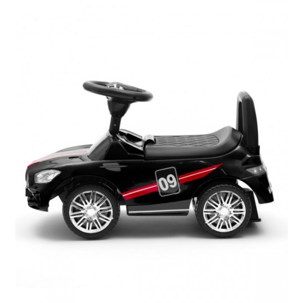 Машинка-толкалка RACER black 45832-Детский электротранспорт-bebis.lv