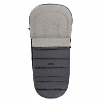 Guļammaiss+mufta iGROW 4.0 Grey Wool Premium Melange Grey