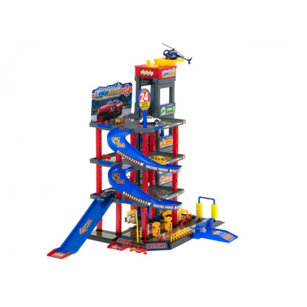 Паркинг-запрвка-автомойка с 4 машинами KX5990-Игрушки-bebis.lv