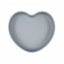 Тарелка силиконовая HEART с присоской CanpolBabies 80/309 blue-Кормление ребёнка-bebis.lv