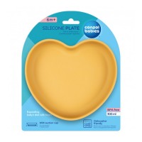 Bērnu bļoda HEART ar piesūcekni 80/309 yellow