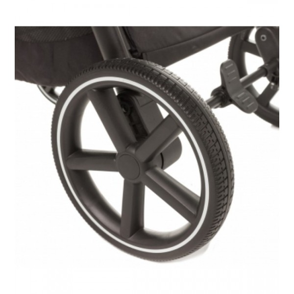 4baby STINGER PRO melange grey-Детские коляски и принадлежности-bebis.lv