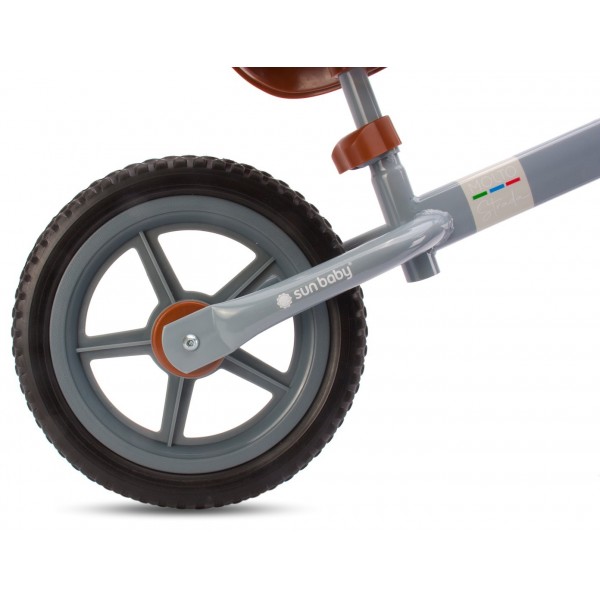 Molto STRADA līdzsvara velosipēds - pelēks--bebis.lv