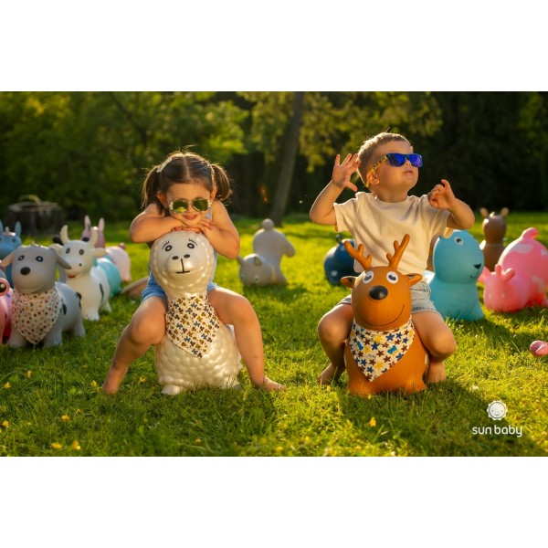 Gumijas džemperis bērniem ALPAKA 55cm balts ar lecamauklu un pumpīti--bebis.lv