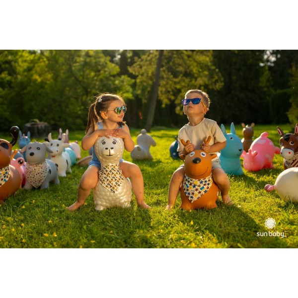 Gumijas džemperis bērniem ALPAKA 55cm balts ar lecamauklu un pumpīti--bebis.lv