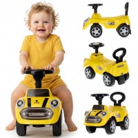 Bērnu ratiņi, stūmēji, staigulīši GO GO Fassion dzeltens