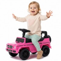 Mercedes Benz G Class pink baby walker pusher ride-on