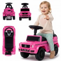 Mercedes Benz G Class pink baby walker pusher ride-on