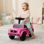Mercedes Benz G Class pink baby walker pusher ride-on--bebis.lv