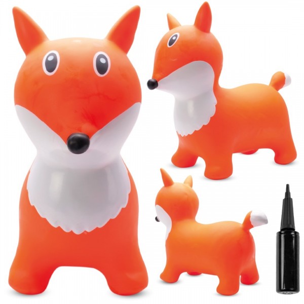 Gumijas džemperis bērniem FOX 57 cm oranžs ar pumpīti--bebis.lv