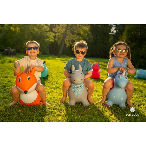 Gumijas džemperis bērniem FOX 57 cm oranžs ar pumpīti--bebis.lv