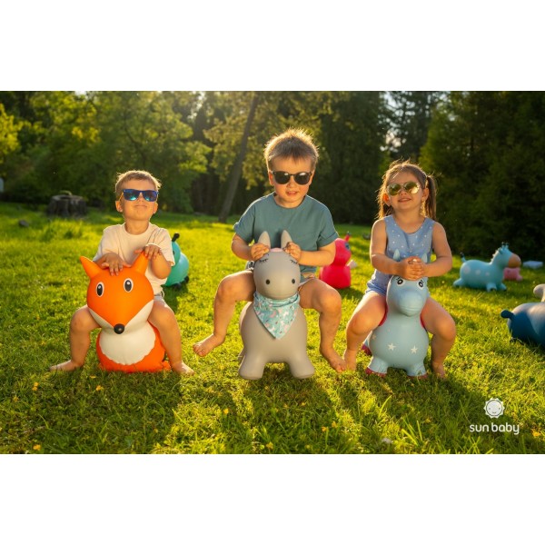 Gumijas džemperis bērniem FOX 57 cm oranžs ar pumpīti--bebis.lv