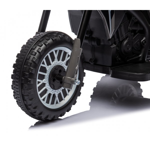 Ar akumulatoru darbināms motocikls ELECTRO HONDA CRF450 elektriskais tricikls pelēks--bebis.lv