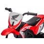 Ar akumulatoru darbināms braucammotocikls ELECTRO HONDA CRF450 elektriskais tricikls sarkans--bebis.lv
