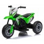 Ar akumulatoru darbināms elektriskais motocikls HONDA CRF450 trīsriteņu elektriskais zaļais--bebis.lv