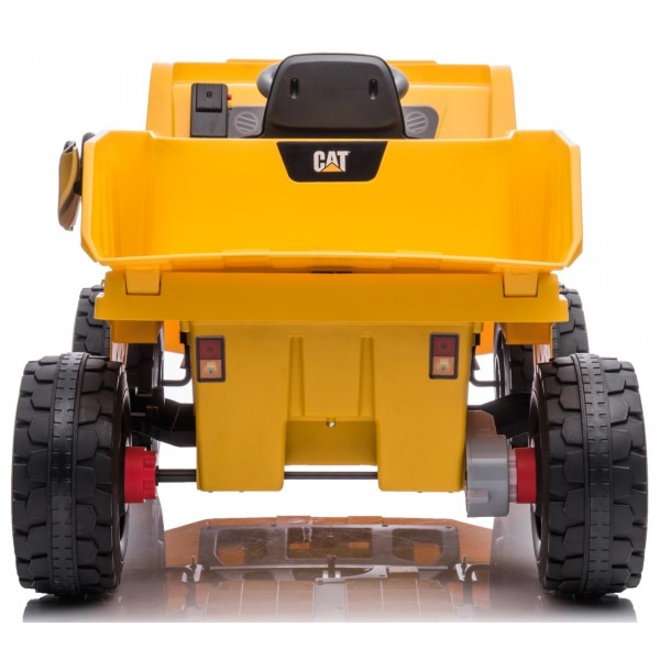 Ar akumulatoru darbināms braucamrīks ar elektrisko piedziņu CAT yellow--bebis.lv