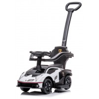 Детские ходунки Lamborghini Essenza SCV12 для годовалого ребенка, с ручкой, зажимом и подножками, белые.