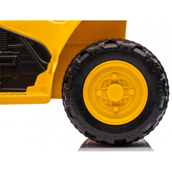 Honda CAT TRX akumulatora darbināms kvadracikls braucamrīks - dzeltens--bebis.lv