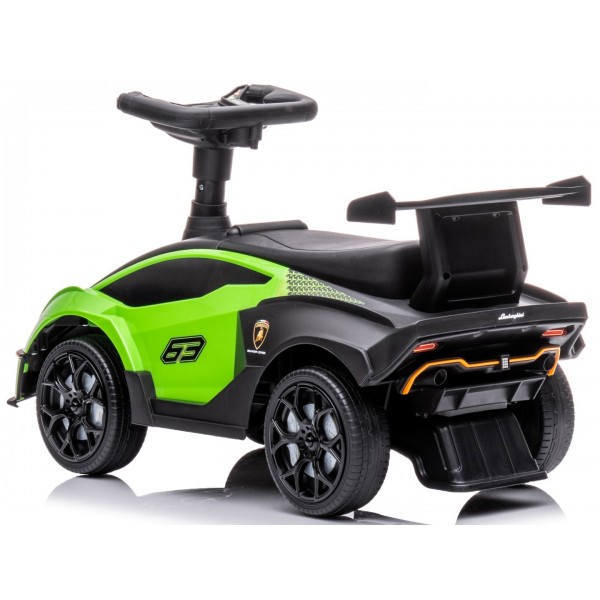 Bērnu ratiņi viena gada vecam bērnam Lamborghini Essenza SCV12, zaļi--bebis.lv