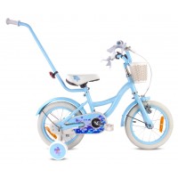 16 collu Flower velosipēds  - zils