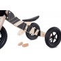 Koka līdzsvara velosipēds 2 gadus veciem bērniem 2-in-1 Twist Plus - Samoa Black Edition--bebis.lv