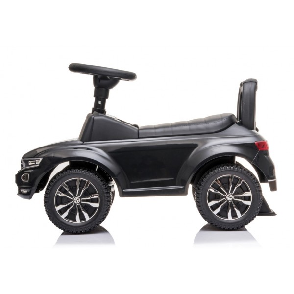 Braucams ratiņš viena gada vecam Volkswagen T-Roc, melns--bebis.lv