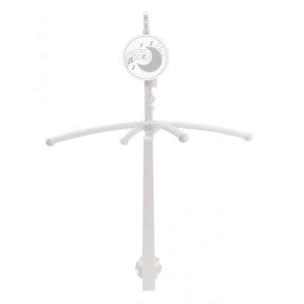 Bērnu gultiņas karuselis ar mūzikas kastīti - POMPOMS un MĀKOŅI--bebis.lv