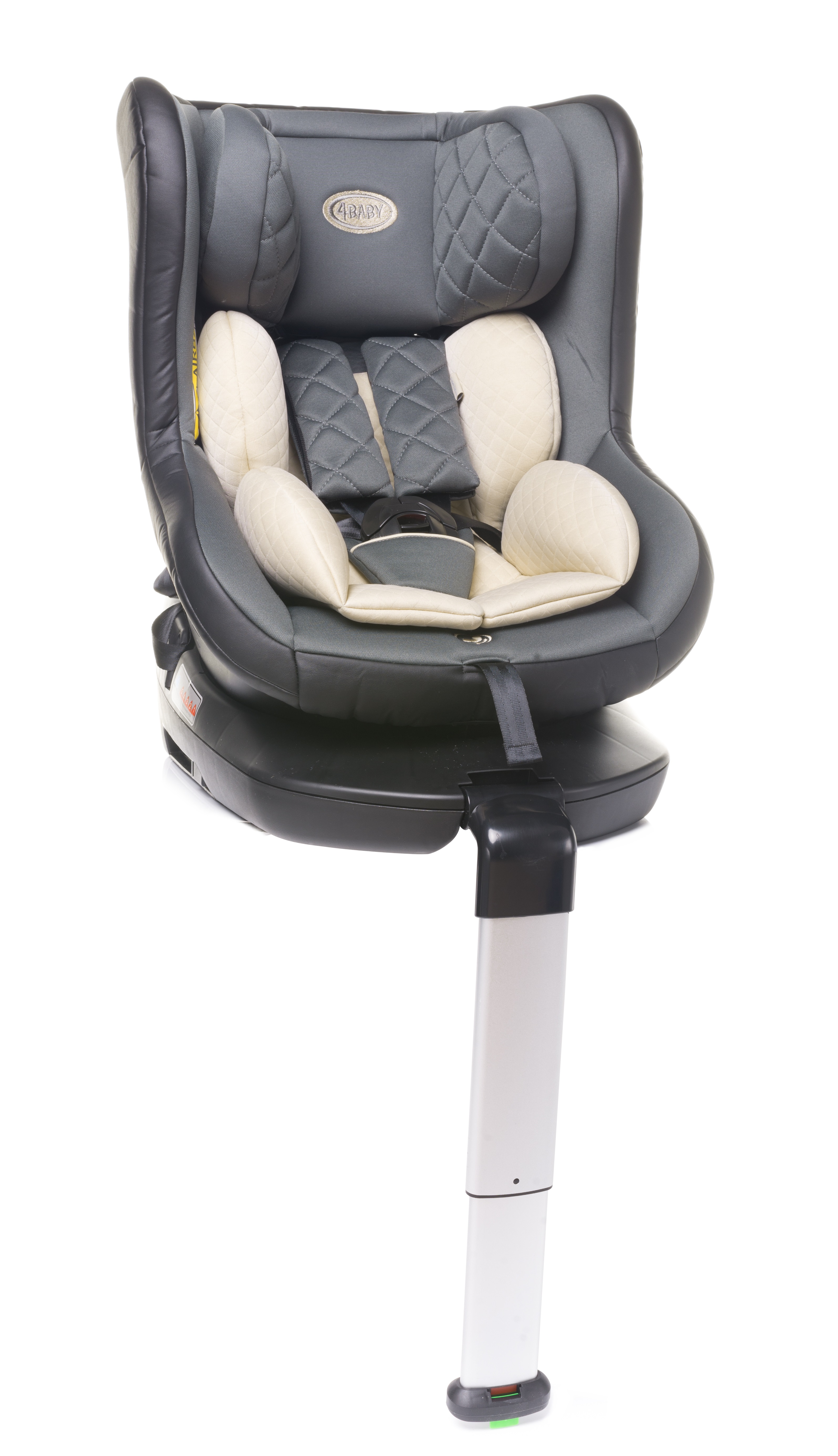 Autosēdeklis ROLL-FIX red  0-18 kg 4BABY-Autokrēsliņi bērniem-bebis.lv